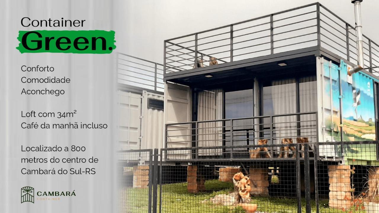 Cambará Container Hotel Exterior foto
